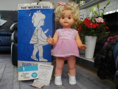 first walking doll
