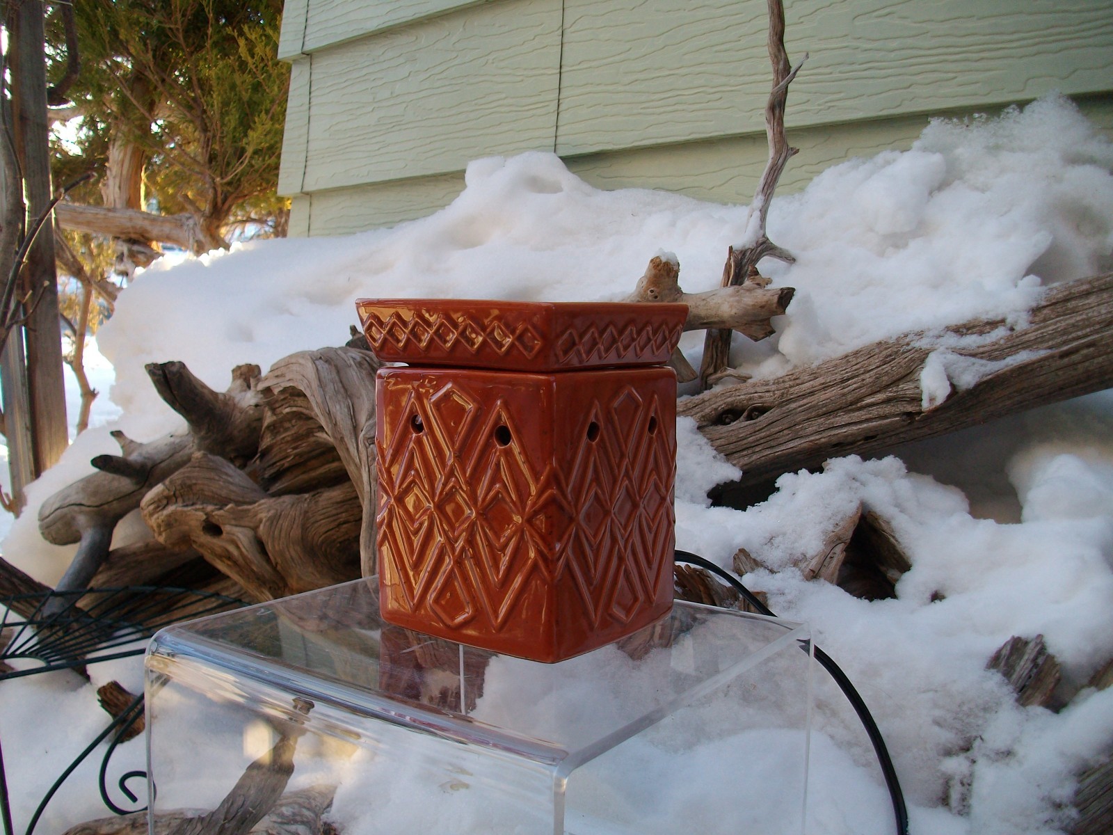 Scentsy Warmer Savoy Full Size Discontinued Excellent Condition