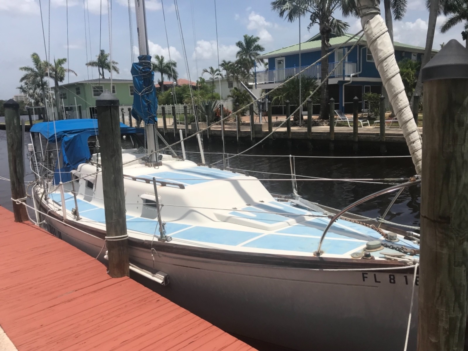 Soverel 30’ Sailboat 1974 Cutter 1974 2 Owner Florida Yacht Shallow Draft Boat
