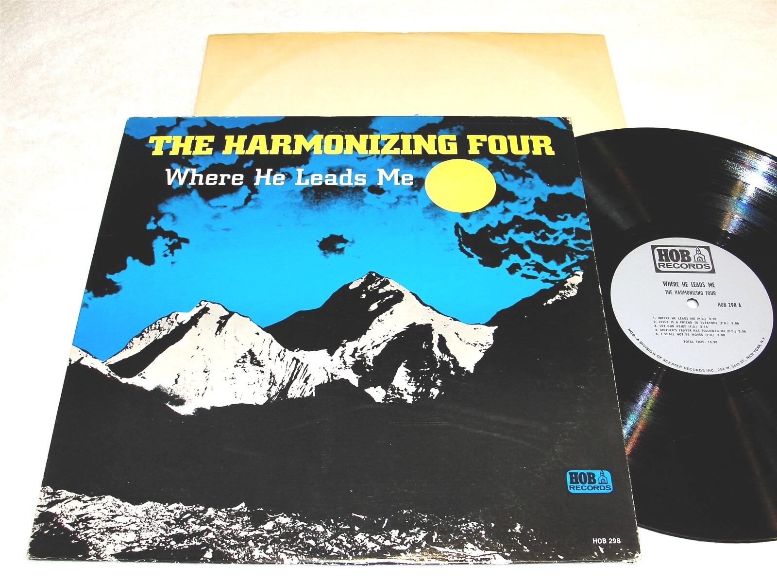 Harmonizing Four: Where He Leads Me: CD Harmonizing Four: Where He Leads Me: CD