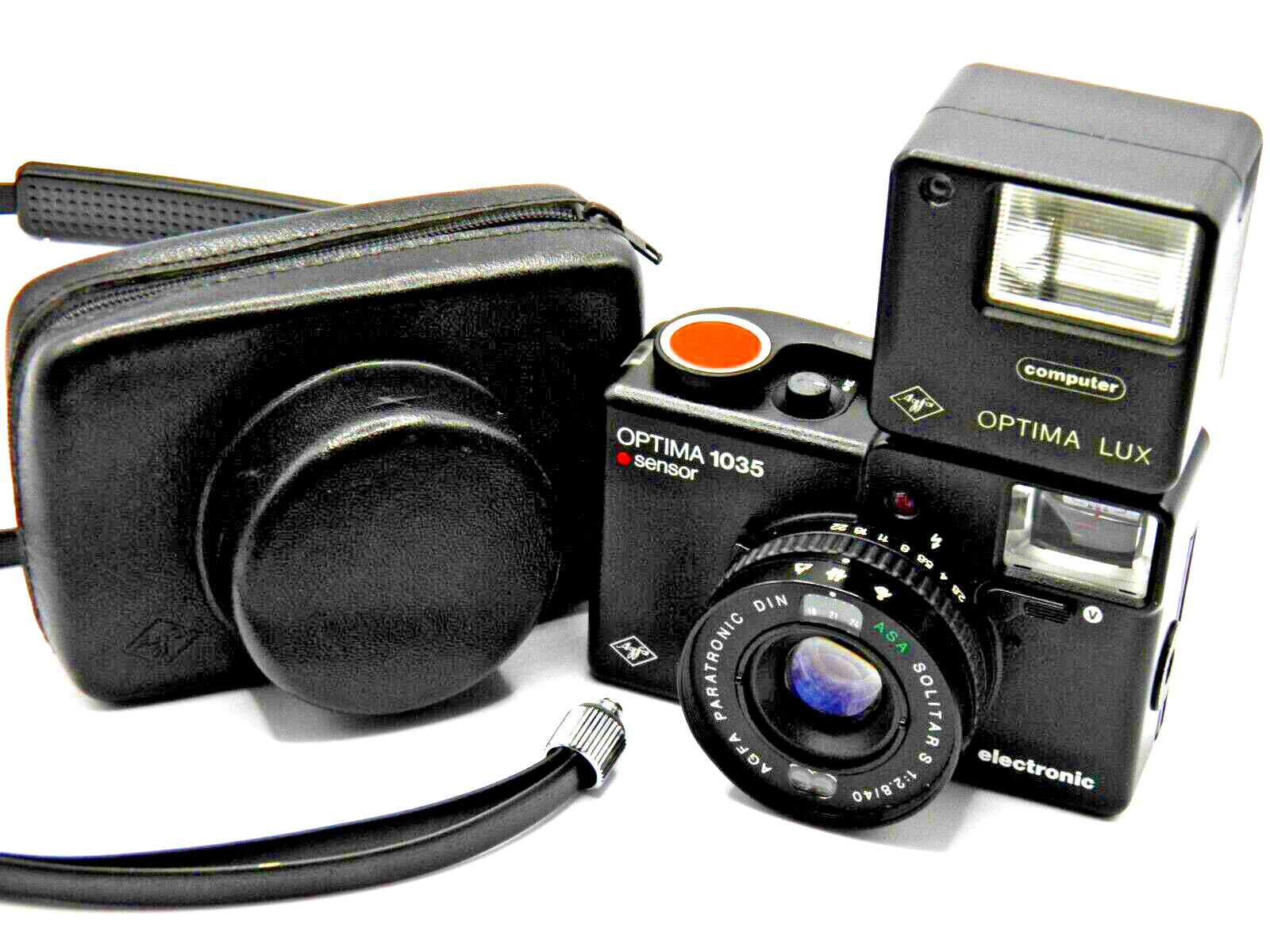 フィルムカメラ OPTIMA 1035 sensor AGFA AGFA OPTIMA 1035 SENSOR 35mm KAMERA FILMOWA ELEKTRONICZNA