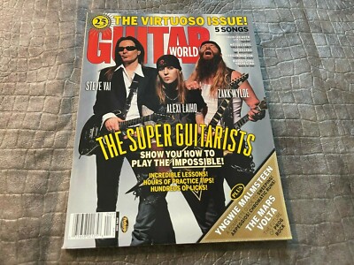 APRIL 2005 GUITAR WORLD vintage music magazine ZAKK WYLDE - STEVE