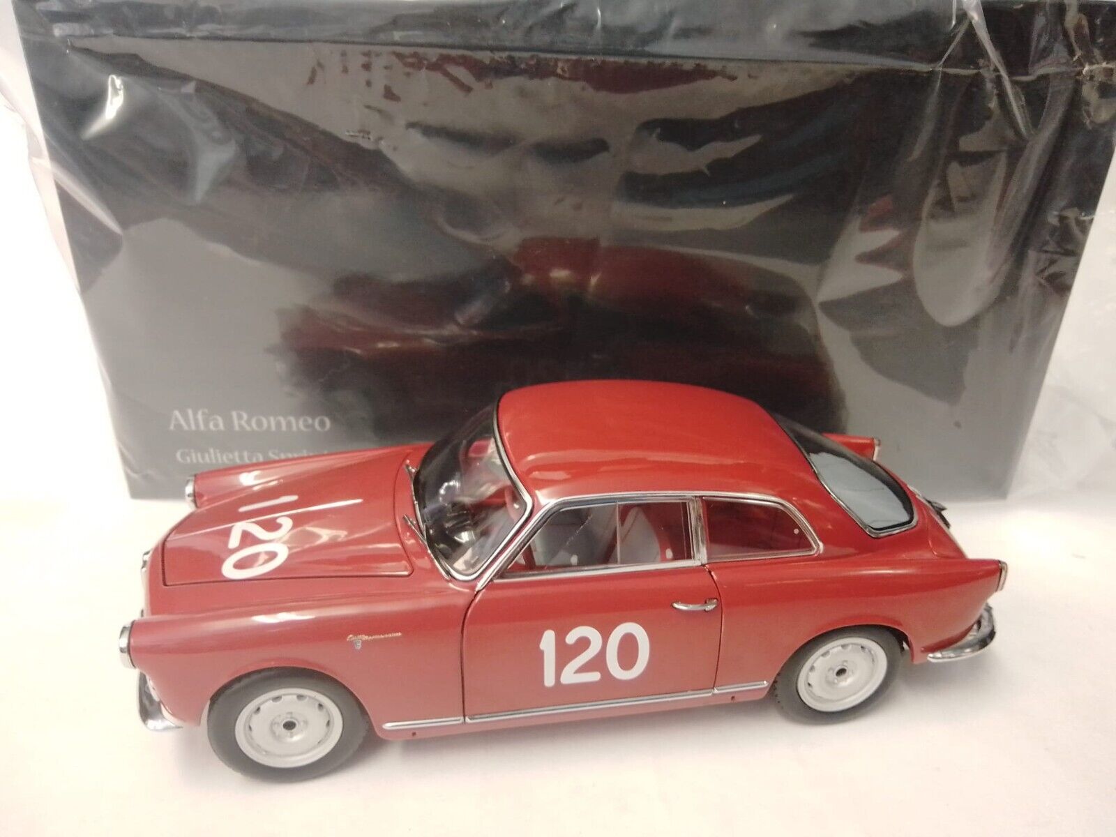 Amazon | アルファロメオ スパイダー 1956 Mille Miglia 1/24