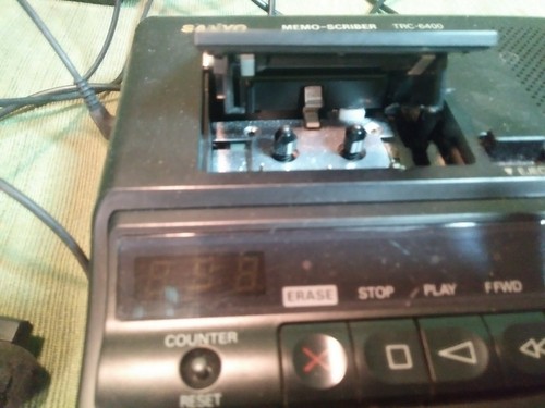 Sanyo TRC-6400 Desktop memo scribes tested