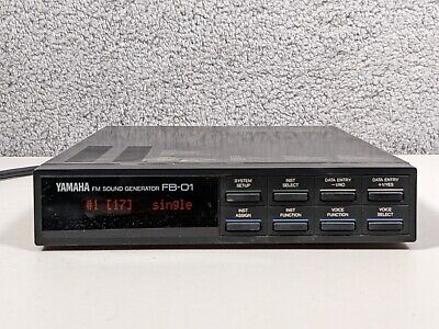 Yamaha FB-01 Digital Programmable Algorithm Synthesizer Nippon Sound Generator