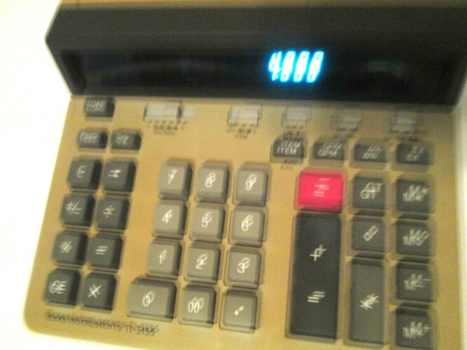 Texas Inst TI-5155 Vin Calculator Adding Machine/ Printer-USA FREE SHIP