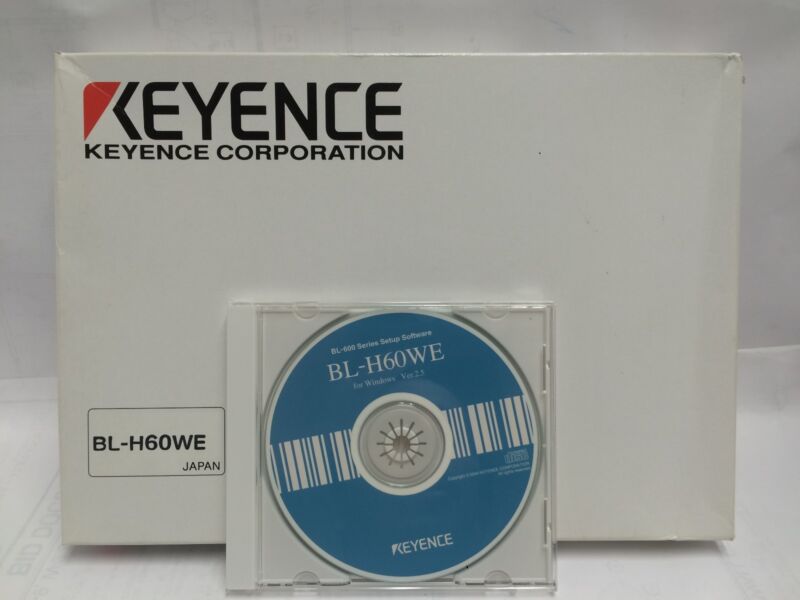 New!! Keyence Bl-h60we Laser Bar Code Reader Bl 600 Series  (lot Of 2) (#231 C1m