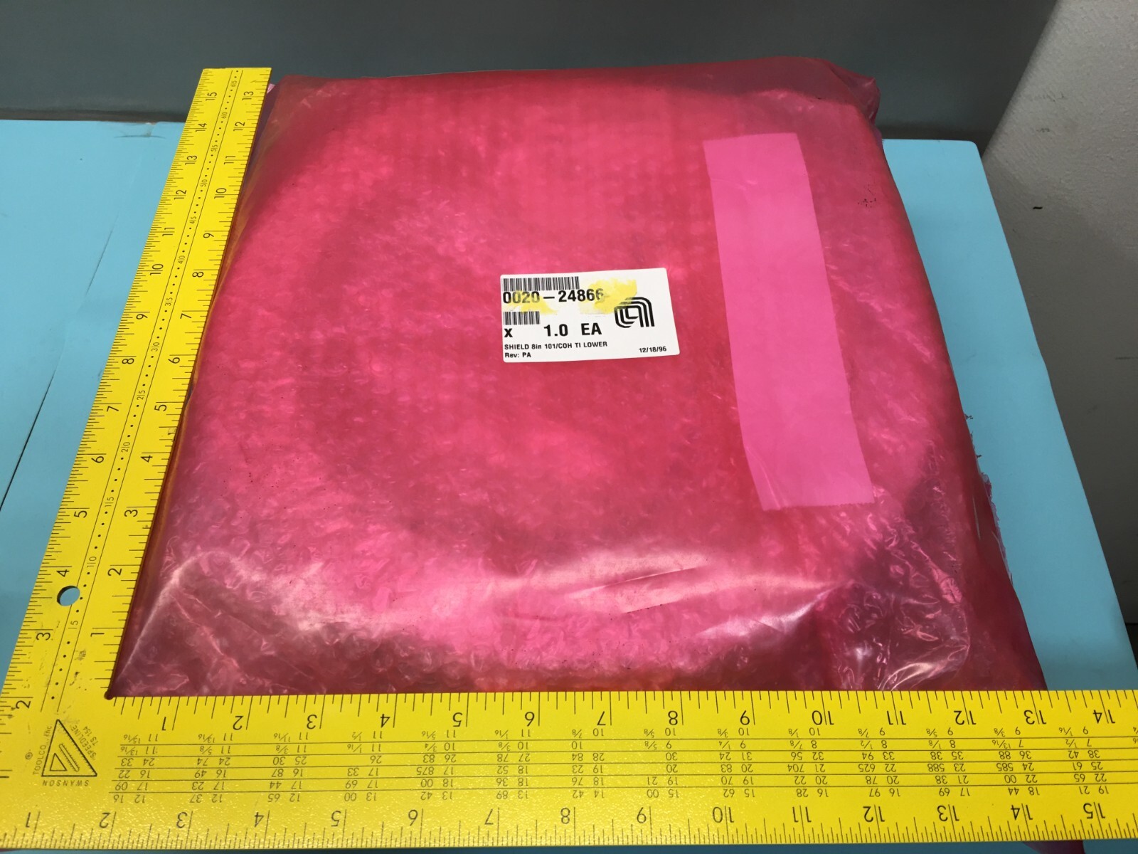 AMAT 0020-24866 SHIELD 8 101 COH TI LOWER, 123874