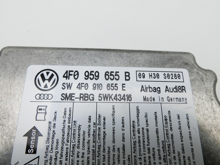 Coussin gonflable Appareil de commande Unité d’airbag Virgin pour Audi A6 4F C6 qu 04-08 - Bild 2