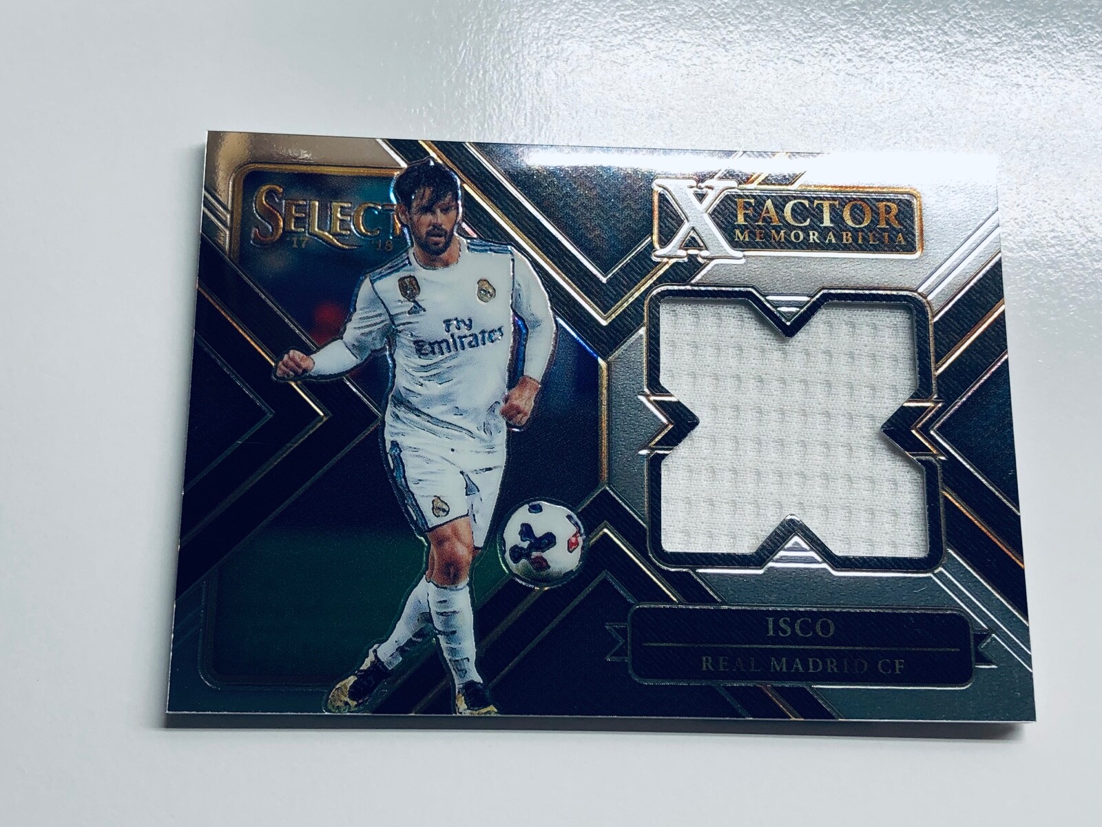 2017-18 Panini Select Soccer Isco #XF-I Real Madrid X Factor