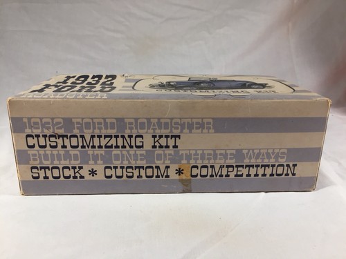 Vintage 1932 Ford Roadster Model Customization Kit Partial