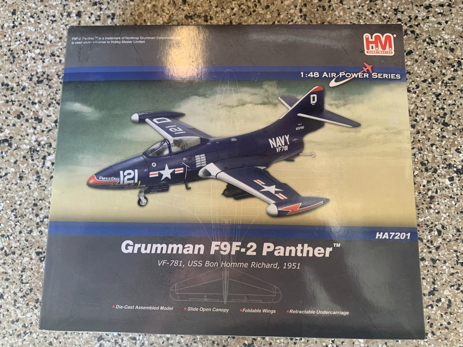 1⁄48 Panther F9F-2 Trumpeter USN Fighter - Hobby Grumman F9F2