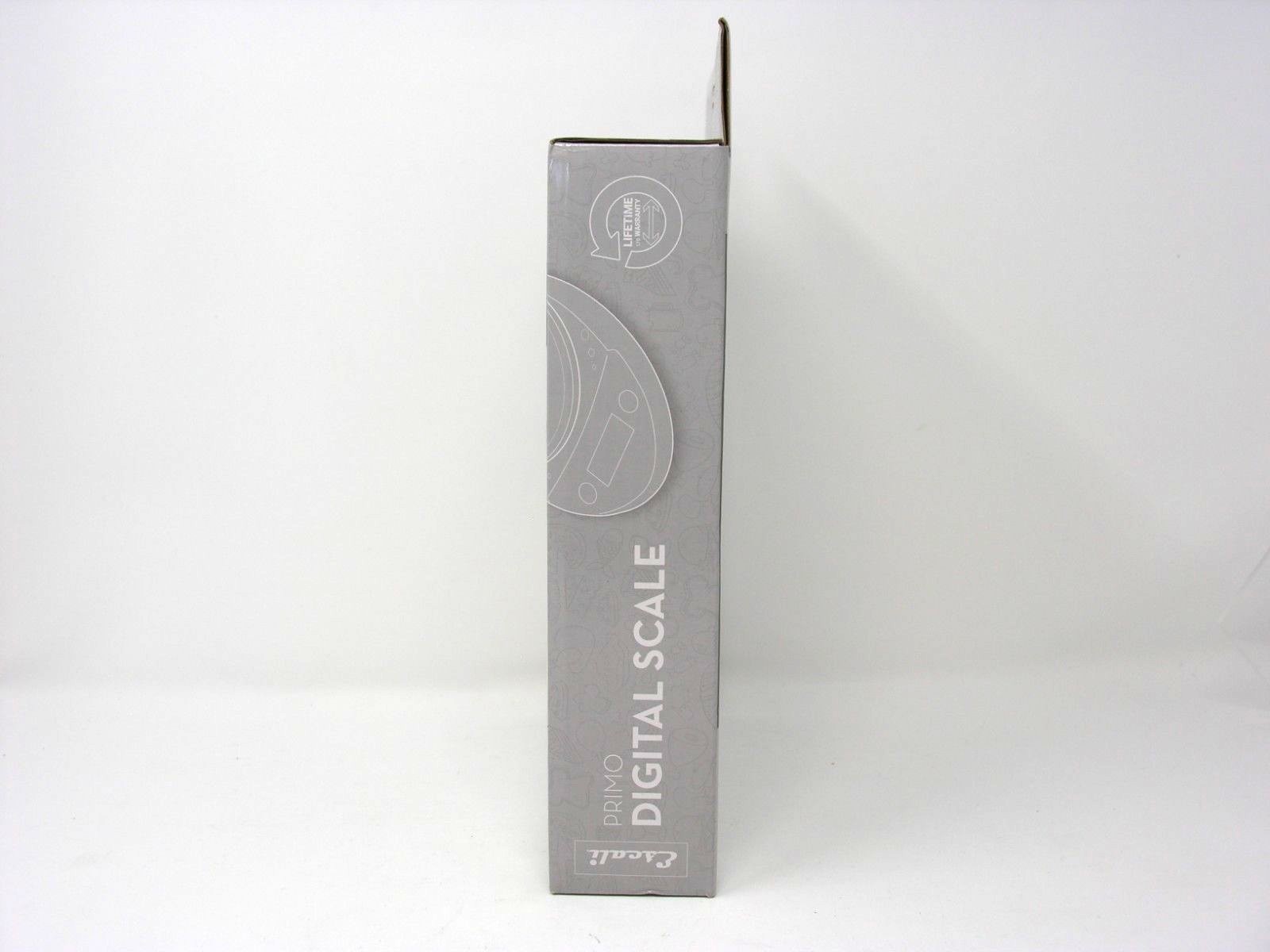 Escali Primo Digital Kitchen Scale (Chrome)