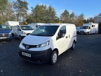 2012 Nissan NV200 1.5 dCi 89 SE Van CAR DERIVED VAN Diesel Manual