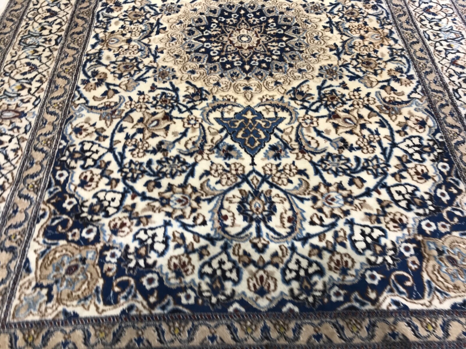 Original Perserteppich Nain Top Zustand 200x280 cm 