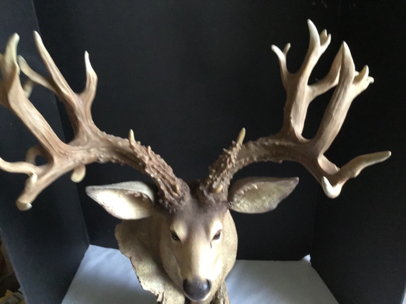 C Mill Creek Studios Crowning Glory Mule Deer Joe Slockbower Original Sculpture