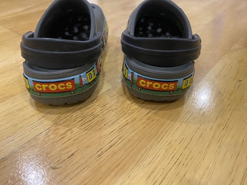crocs steam train toddler C6 6 thomas shoes sandals waterpro