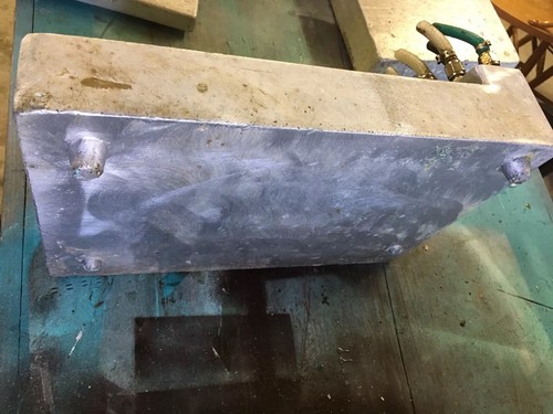 Used 6 Circuit Soda Line Cold Plate For Soda Dispenser Or Beer Jockey Box