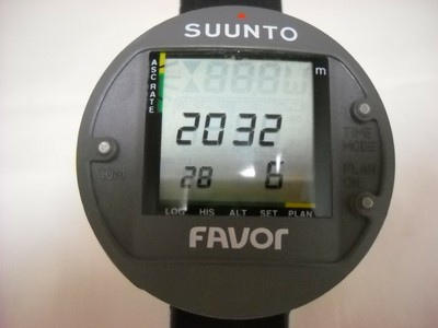 suunto favor dive computer