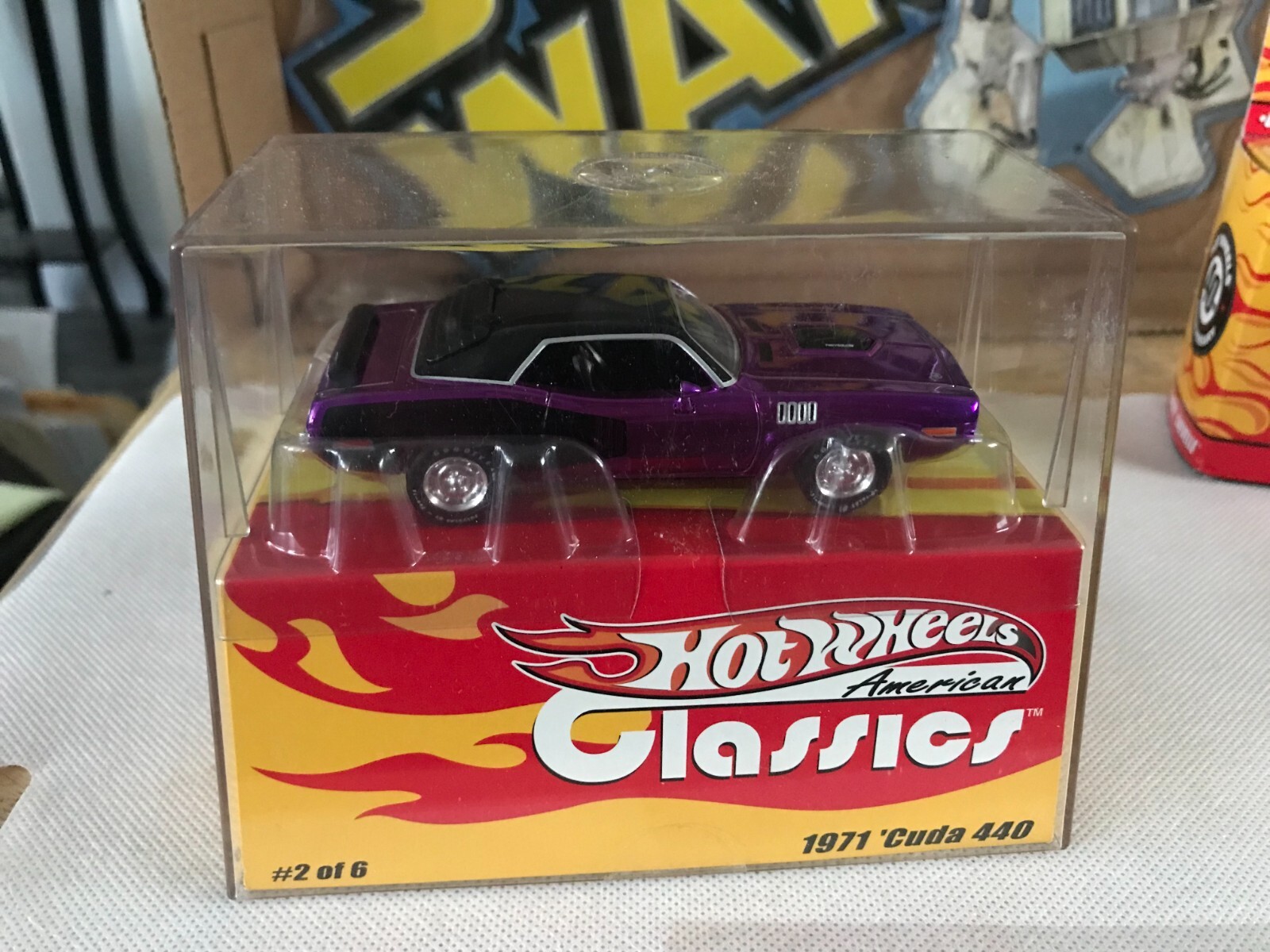 Hot Wheels 1971 Cuda 440 American Classics Series 2003 Hot Wheels 1971 Cuda 440 American Classics Series 2003