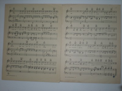 1933 Paramount ALICE IN WONDERLAND sheet music Nathaniel Finston DIMITRI TIOMKIN