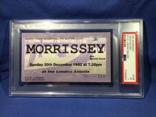 1992 Morrissey Concert Ticket London Astoria PSA