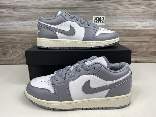 Size 7.5 - Jordan 1 Low White for sale online | eBay