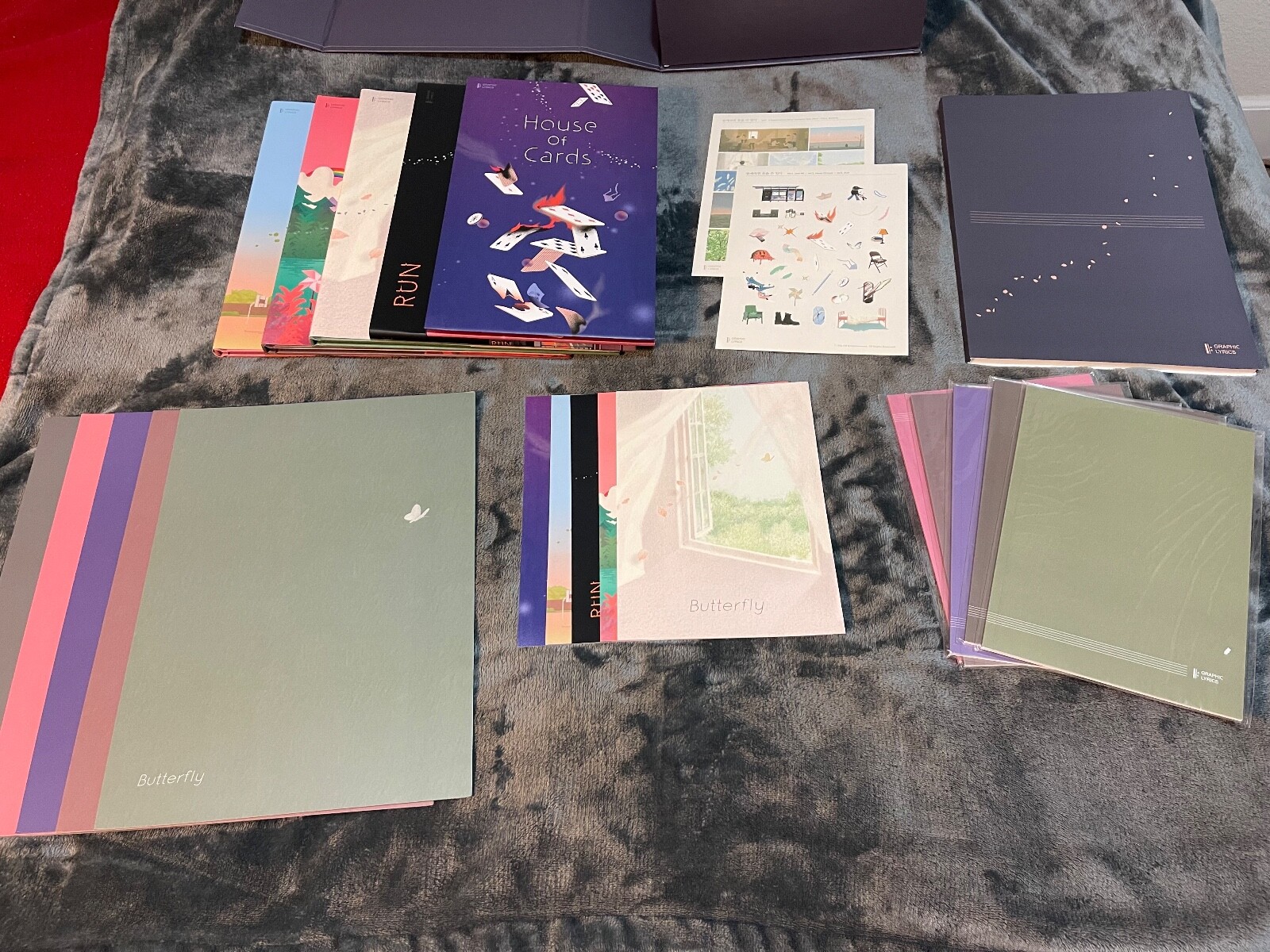 BTS Graphic Lyrics Special Package (Full Set) (Original) | eBay