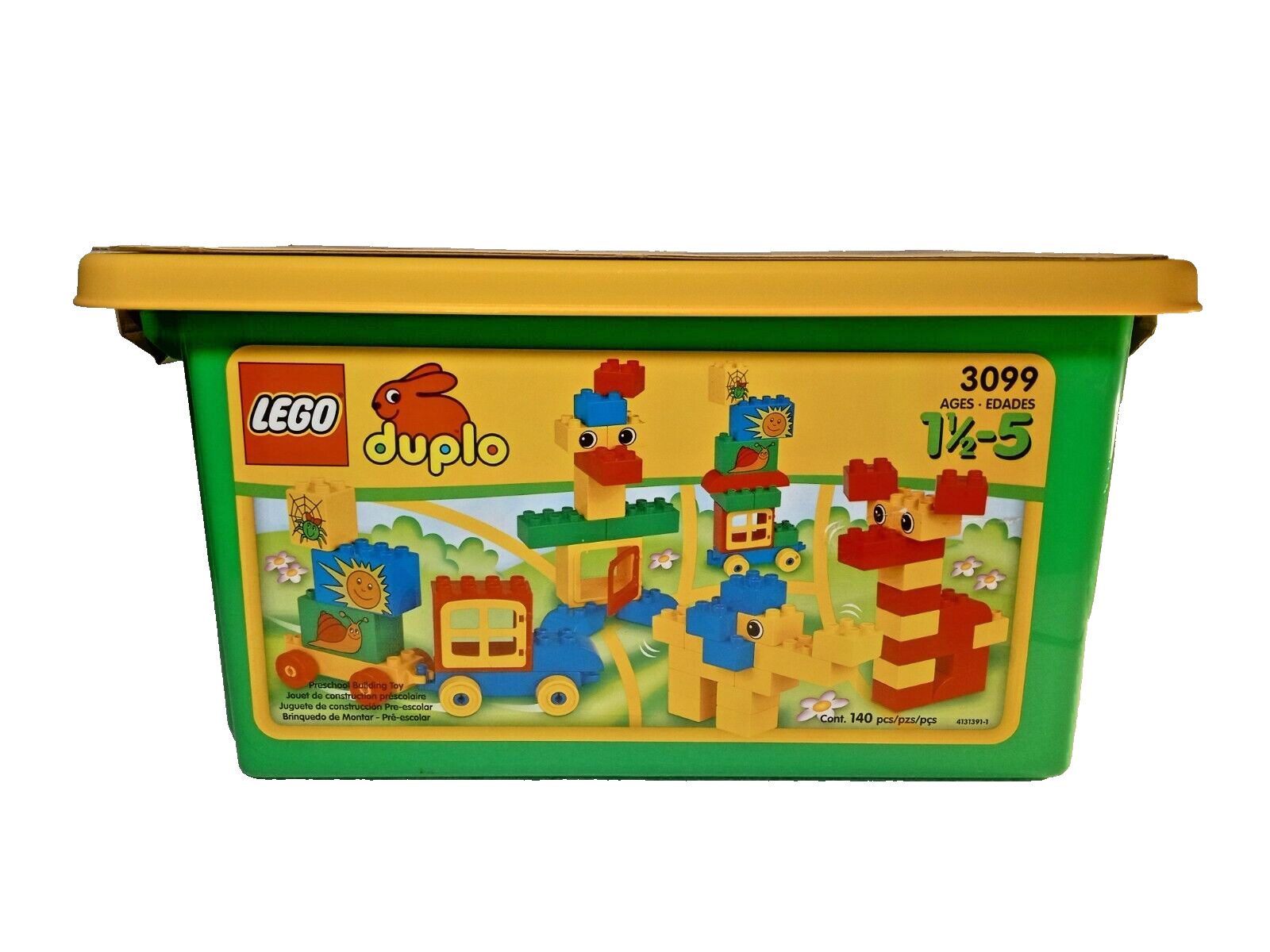 NEW - LEGO DUPLO: Duplo Storage Chest 3099 - MADE IN 2000 - AGES