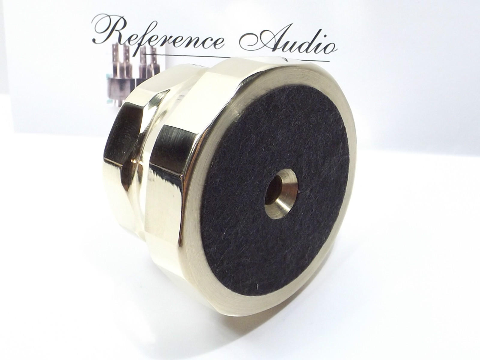 Record Stabilizer, VSBRA-756 Solid Brass Anti-vibration Vinyl Record Weight