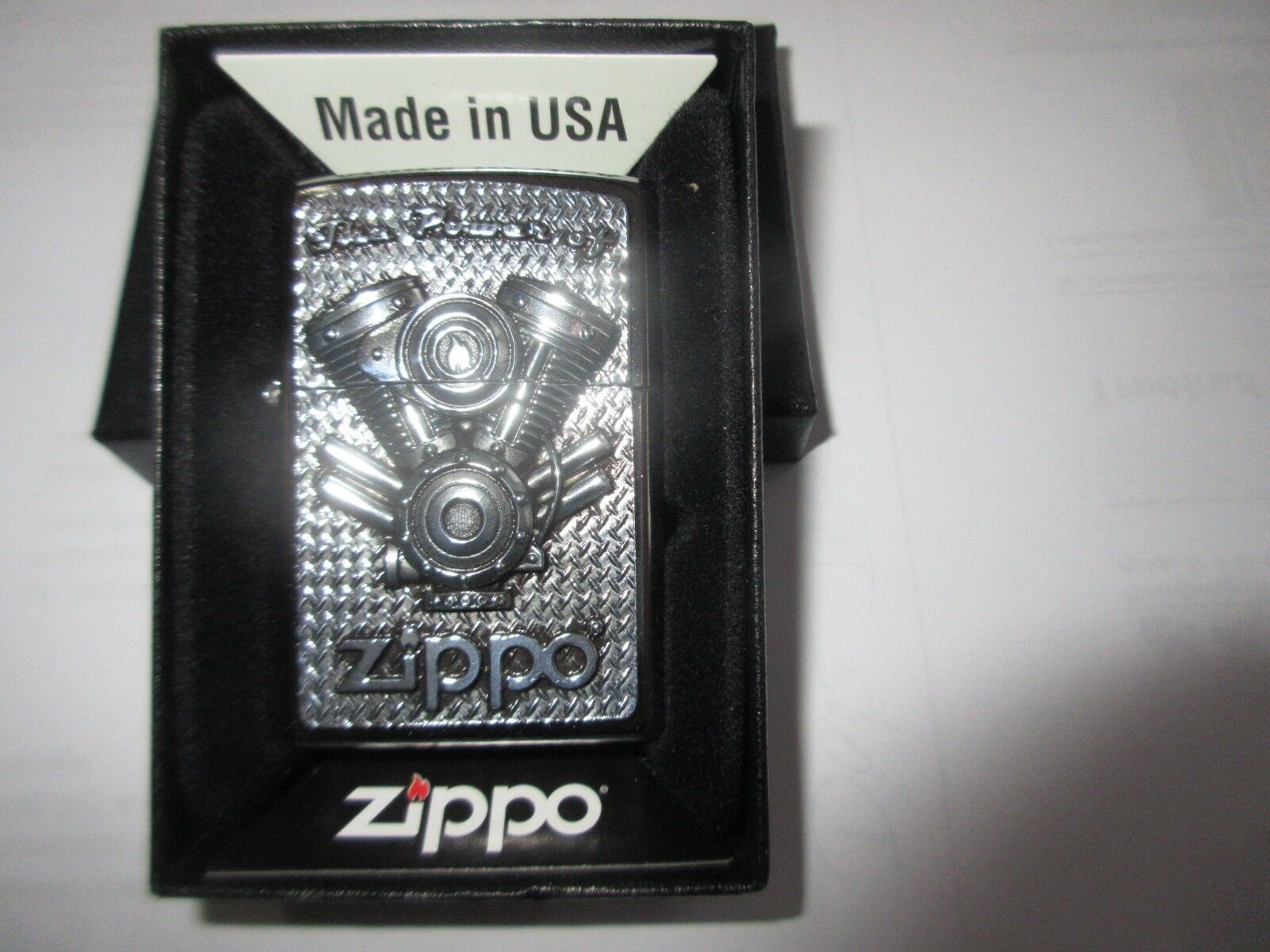 ウシジマくん　Zippo Zippo ジッポー 梵字 bonji サク 銀メッキいぶし 80040 メール便