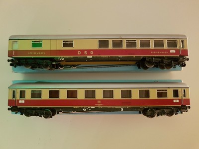 2 Stück TEE-Wagen und 4087