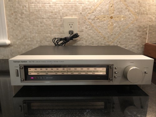 HK様710 Mint Harman Kardon hk710 Linear Phase Stereo AMFM Tuner