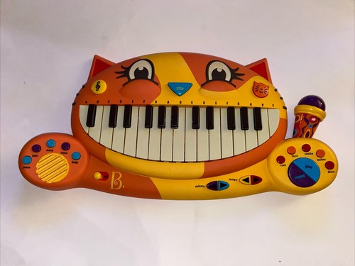– Meowsic Toy Piano – Children’s Keyboard Cat Piano With Toy Microphone