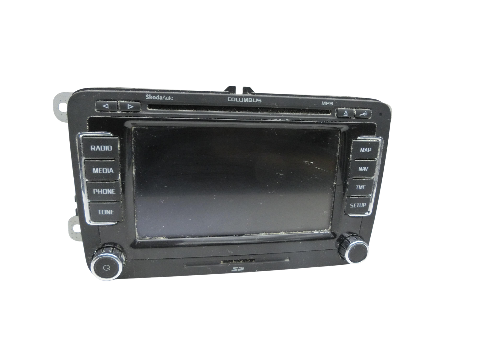 Skoda Superb II 3T 08-13 Navigationssystem Navi Radio  - Bild 1