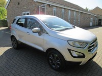2018 Ford Ecosport 1.0T EcoBoost Zetec Euro 6 (s/s) 5dr HATCHBACK Petrol Manual