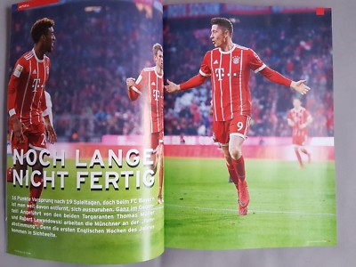 Bayern Magazin FC Bayern - TSG 1899 Hoffenheim. Saison 2017 2018, neu.