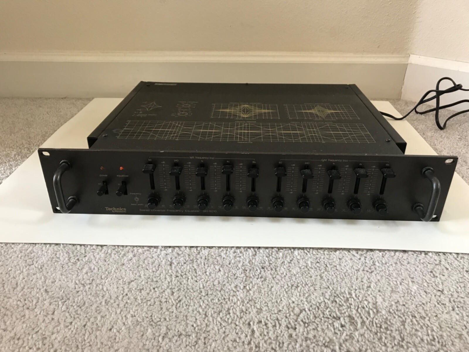 ☆ Technics テクニクス 10E 有難 SH-9010Eイコライザー 通電OK ☆ Technics テクニクス 10E 有難 SH-9010Eイコライザー 通電OK