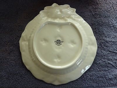 Fitz & Floyd  Florentine Christmas Canape Plate 10.5 x 9.25