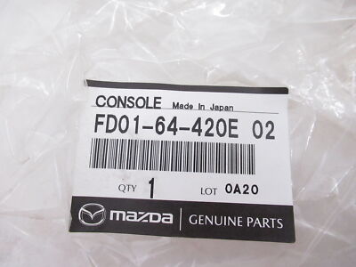 Genuine OEM Mazda FD01-64-420E-02 Center Console Base 1993
