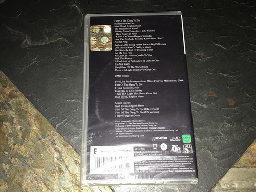 Morrissey Who Put the ‘M’ In Manchester UMD Sony PSP Video Import PlayStation