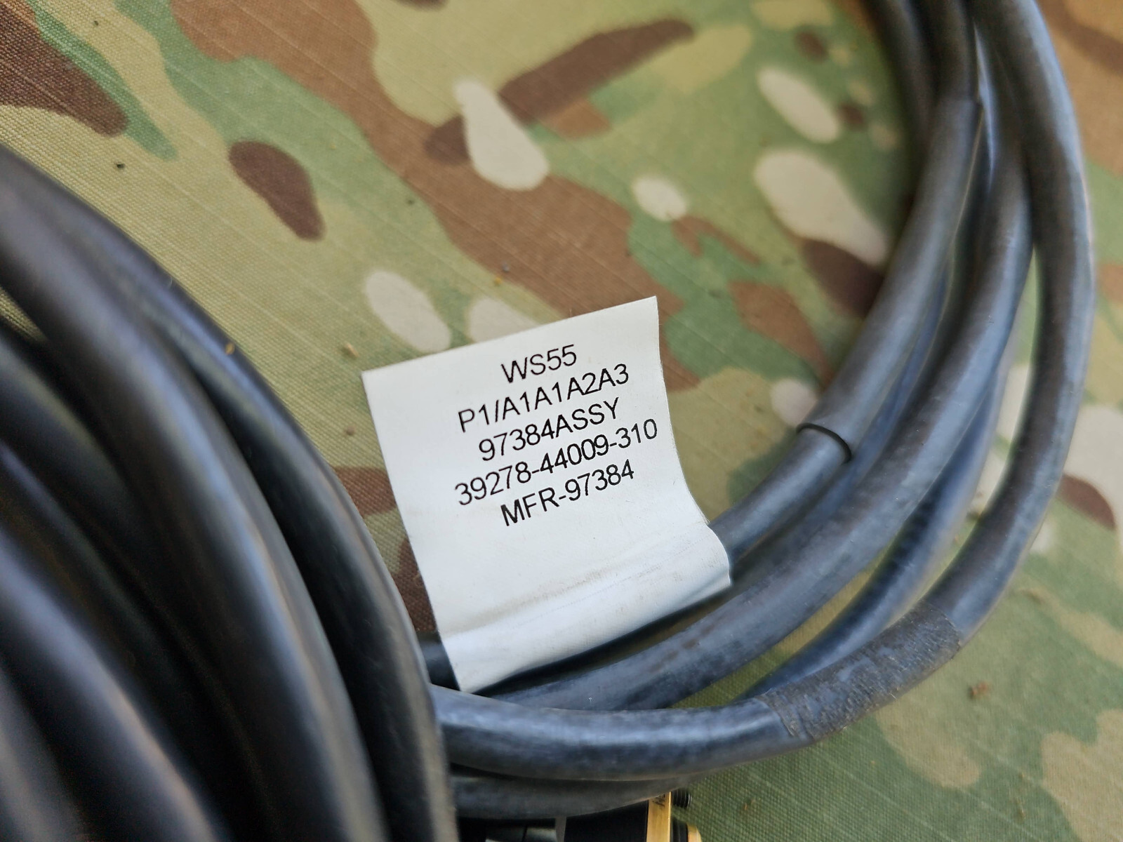 Thales RCH Head Control Cable to Amplifier 39278-44009-310 MA7135 MA6943 PRC-148