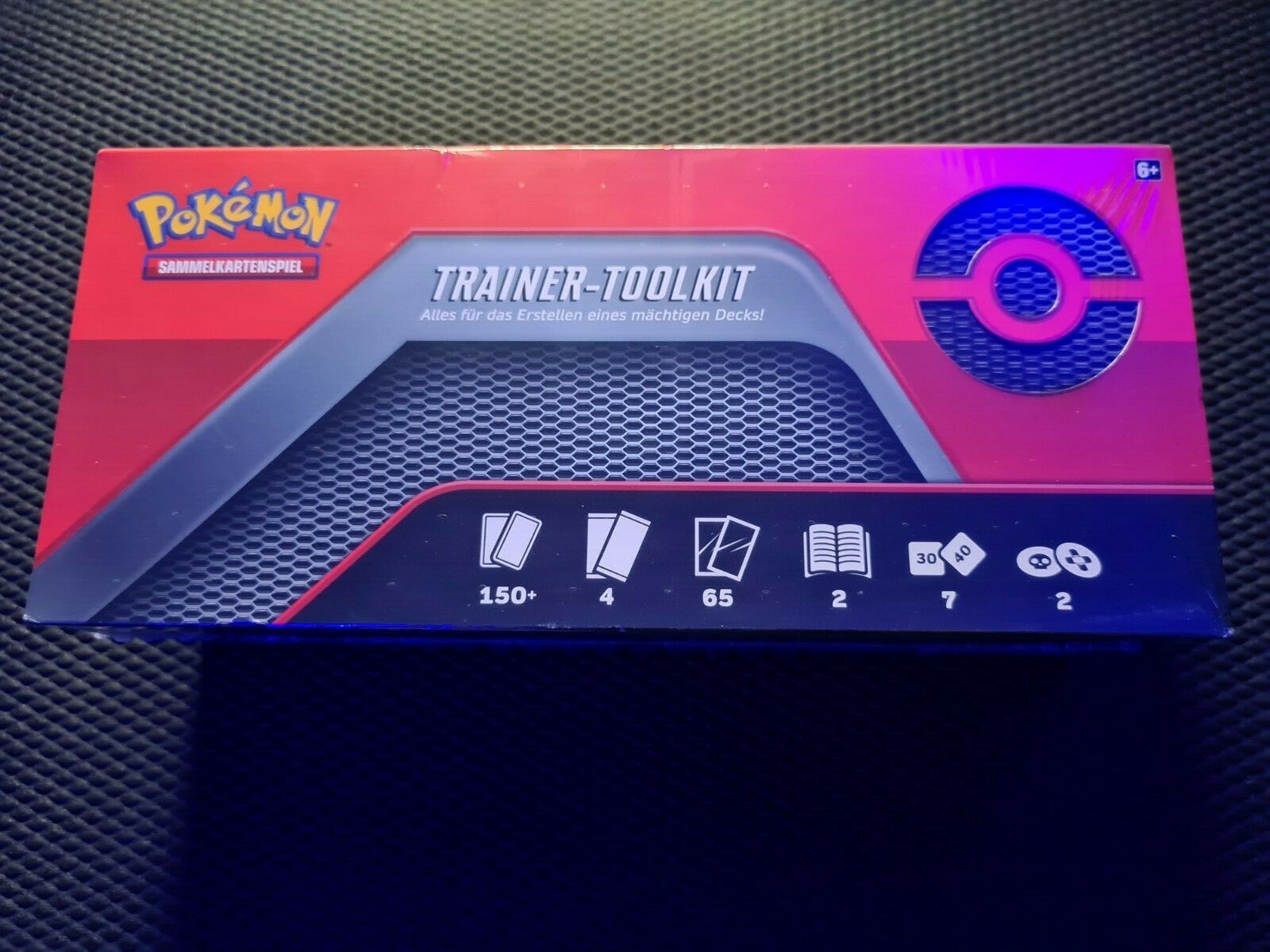 Pokemon Trainer Toolkit Schwert Schild inkl. 4 BoosterPacks DE [Neu OVP]