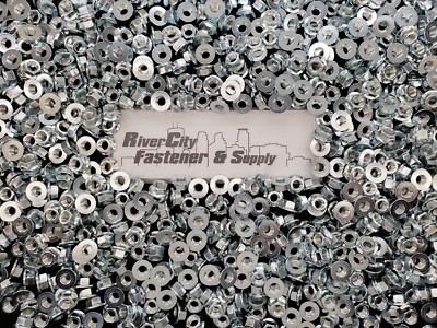 (5) M12-1.5 Metric FINE Thread Flange Hex Nut 12mm x 1.5 DIN 6923  12mm-1.5 Nuts