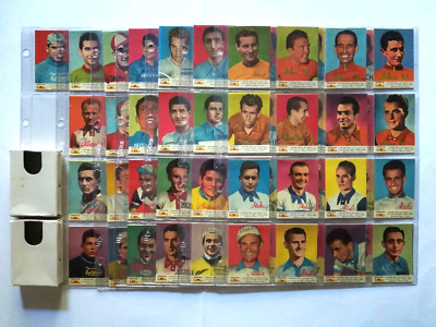 ELAH CICLO BALL-BUM 1956 serie completa 100 figurine con tagliandi e scatoline