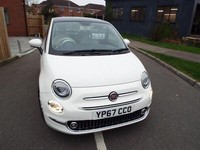 2017 Fiat 500 1.2 Lounge 3dr HATCHBACK Petrol Manual