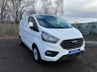 FORD TRANSIT CUSTOM LIMITED 2.0 EcoBlue 130PS L2H1 135,000 MILES WHITE £8,995.00