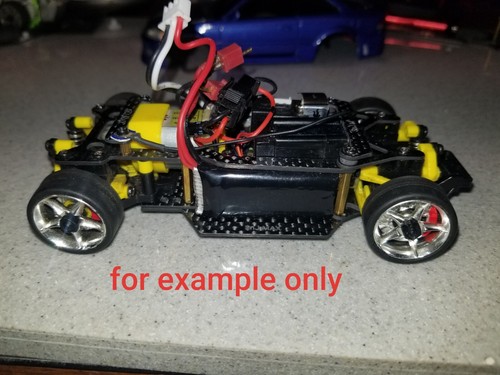 FOR XMODS GEN 1 THE SnJ MAX RIP SHIFT CARBON FIBER CHASSIS WITH HARDWARE