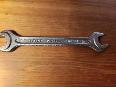 HEYCO Din 895 BMW 12mm x 13mm Open End Spanner Wrench Germany 