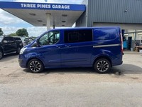 Ford Transit Custom 2.0 TDCi 170ps D/Cab Sport Factory Fitted Crew Cab L1 No Vat